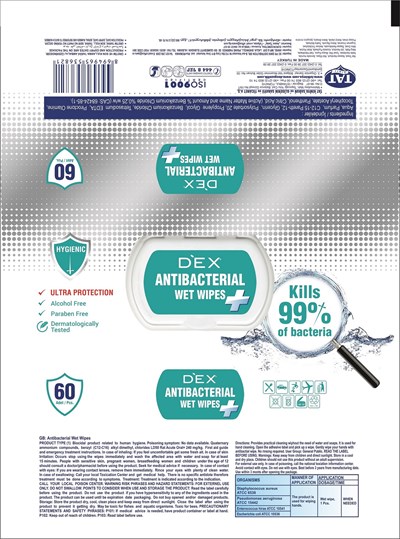 Principal Display Panel (Dex Label)